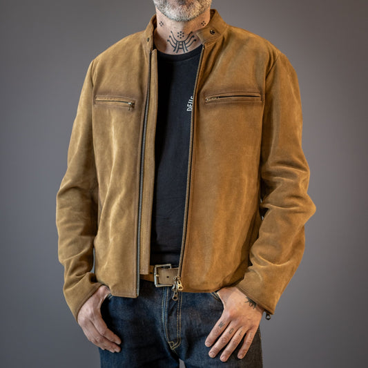 StewartJohnny Lederjacke - Rough Suede CigarJackenBritish Parts Luzern