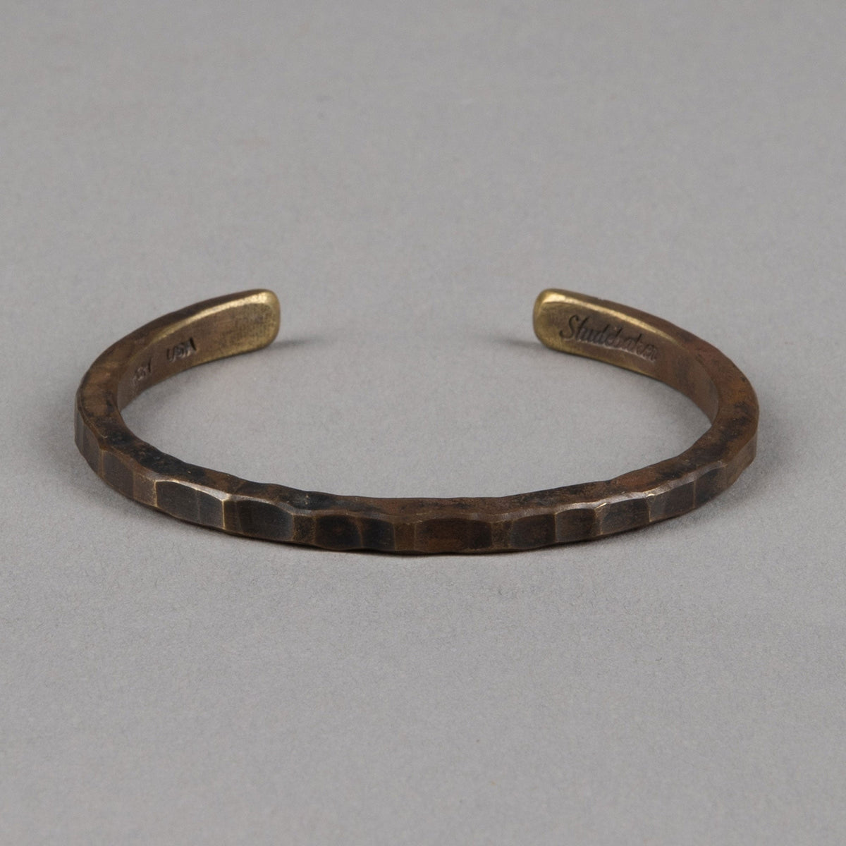 Studebaker Metals "Braddock" Cuff - Brass bangleBraceletBritish Parts Lucerne