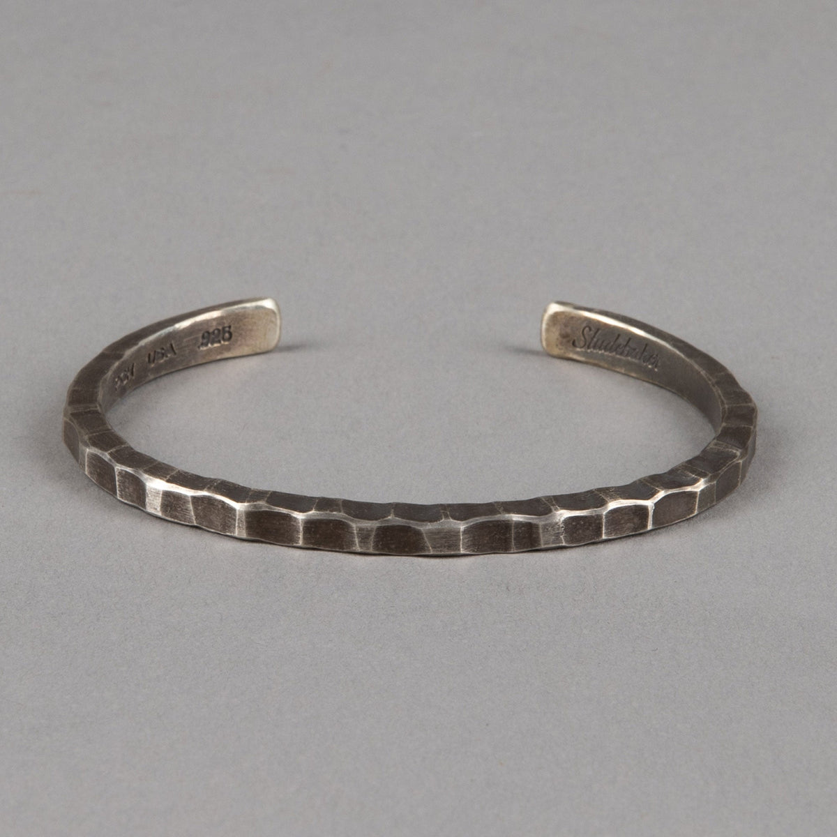 Studebaker Metals "Braddock" Cuff - Silver BangleBraceletBritish Parts Lucerne