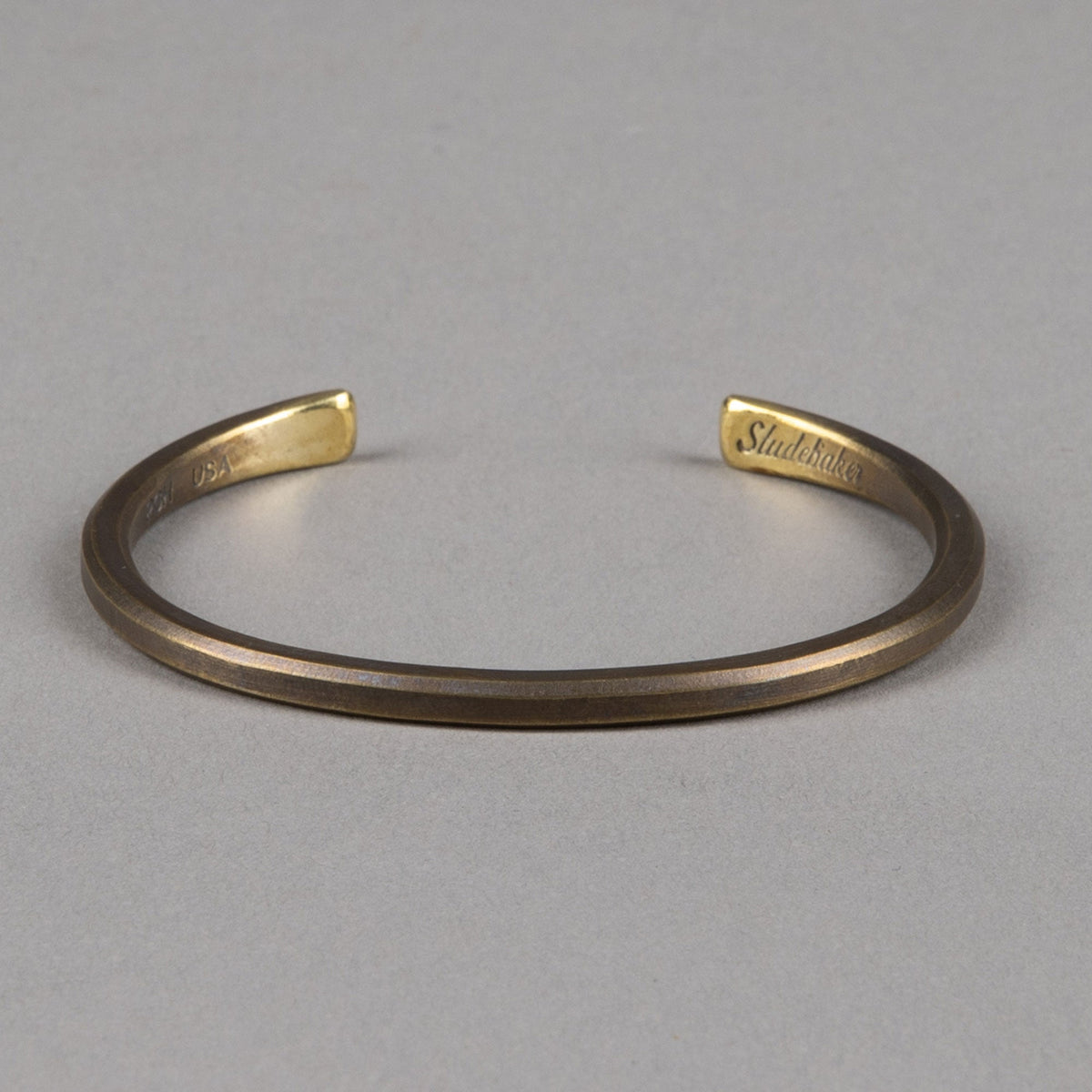 Studebaker Metals "Classic" Cuff - Brass bangleBraceletBritish Parts Lucerne