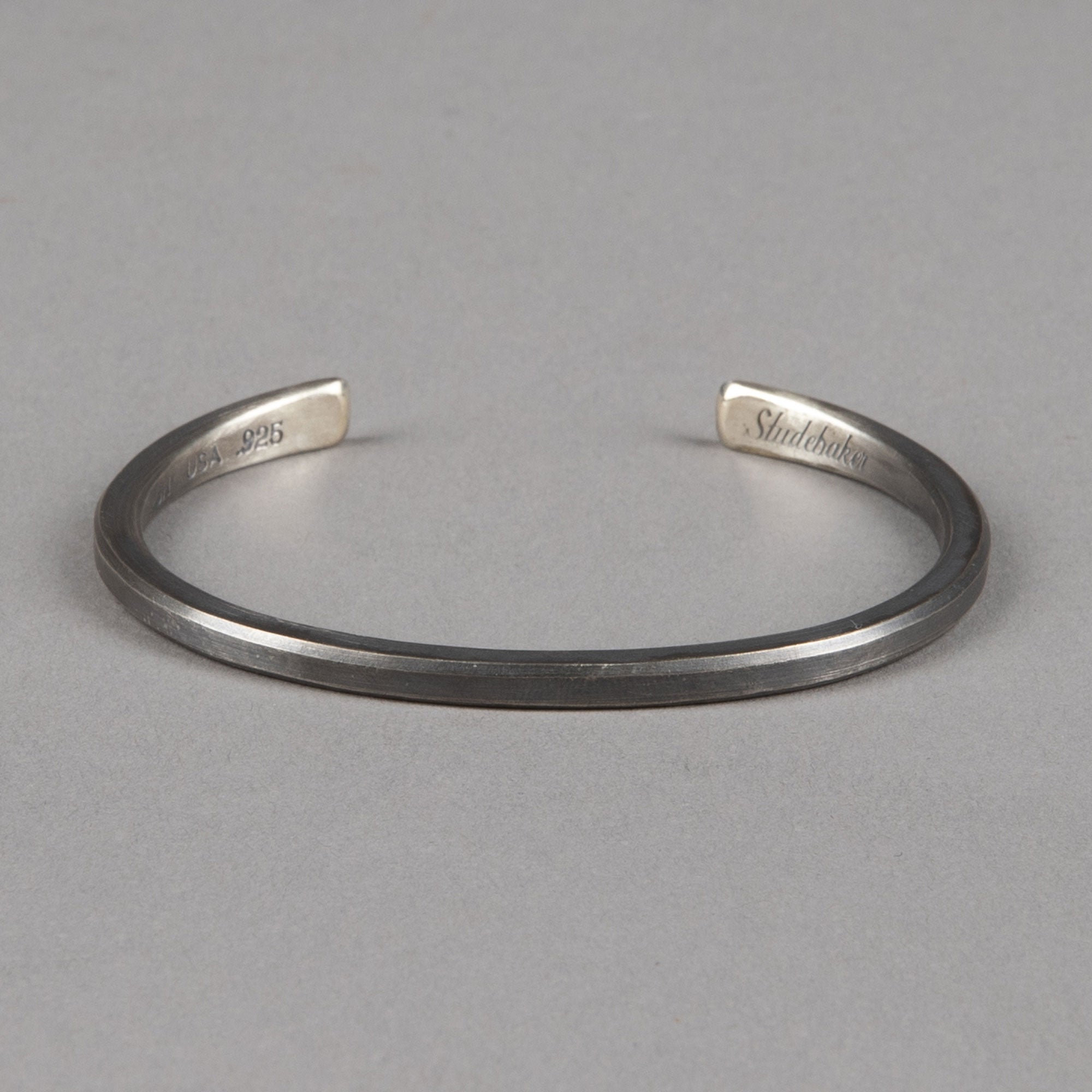 Studebaker Metals "Classic" Cuff - Silver BangleBangleBritish Parts Lucerne