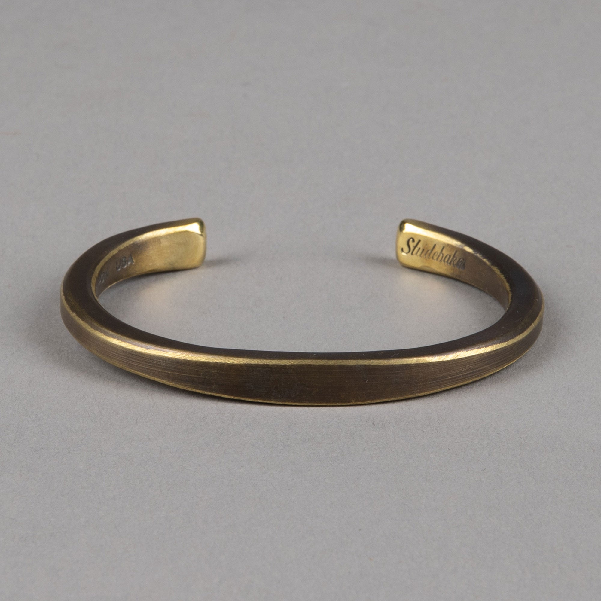 Studebaker Metals "Heavyweight Workshop" Cuff - Brass BangleBangleBritish Parts Lucerne