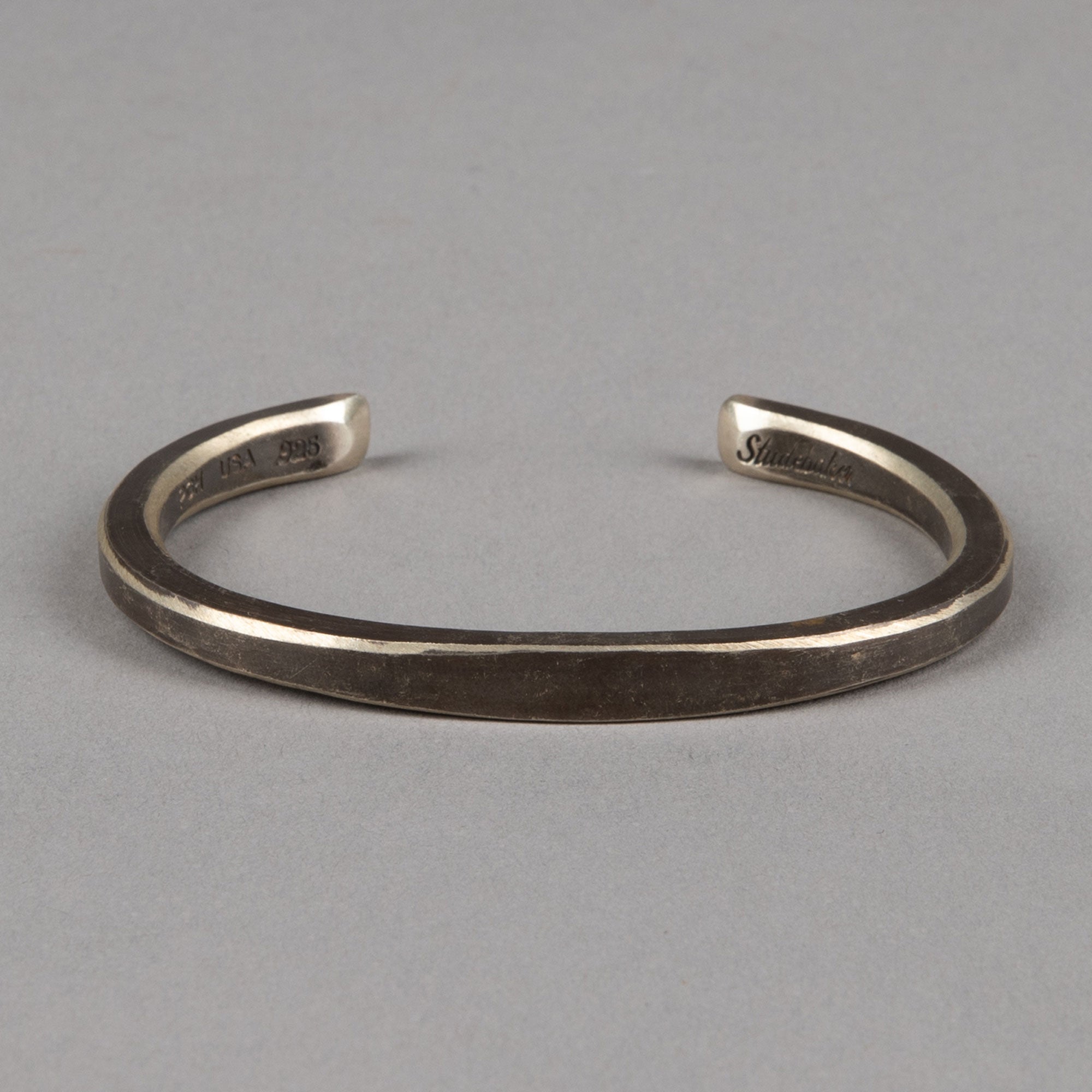 Studebaker Metals "Heavyweight Workshop" Cuff - Silver BangleBangleBritish Parts Lucerne