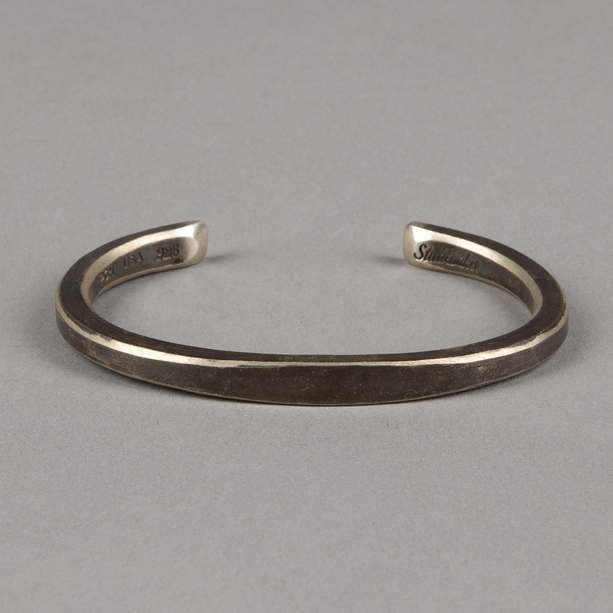 Studebaker Metals "Heavyweight Workshop" Cuff - Silver BangleBangleBritish Parts Lucerne