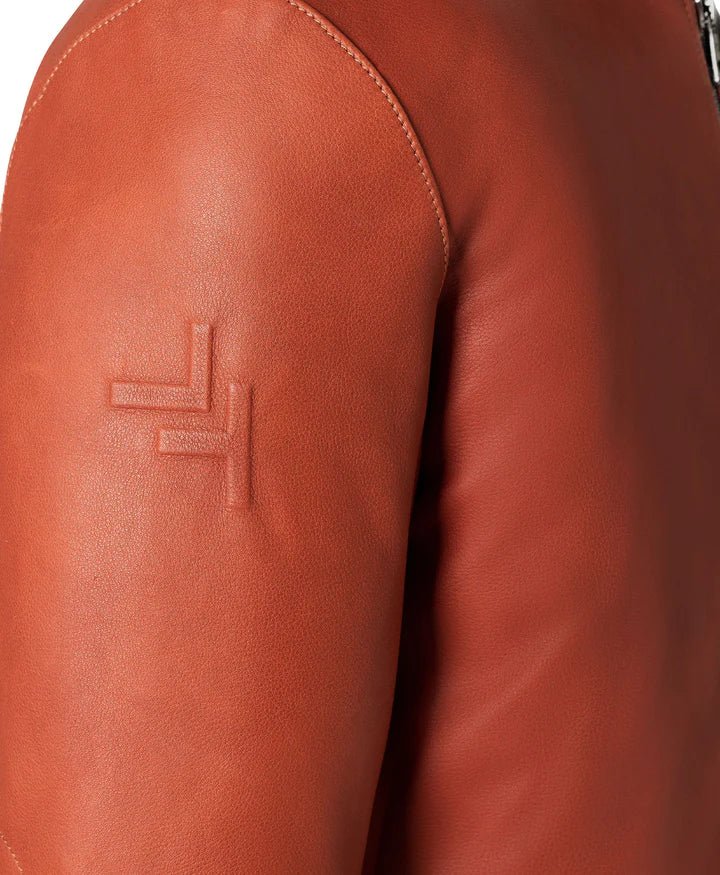 Taveri MotoClassic Biker Jacket Motorcycle Jacket RustMotorcycle JacketBritish Parts Lucerne