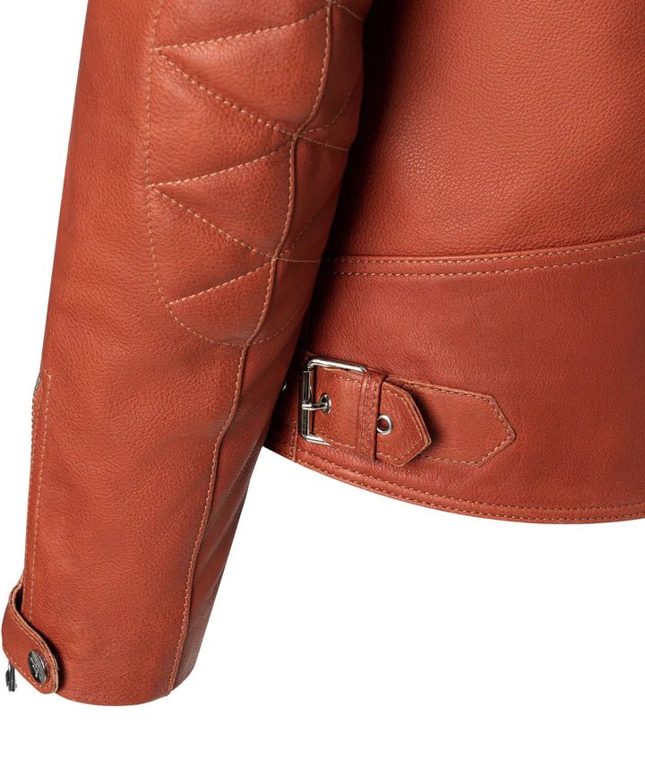 Taveri MotoClassic Biker Jacket Motorcycle Jacket RustMotorcycle JacketBritish Parts Lucerne