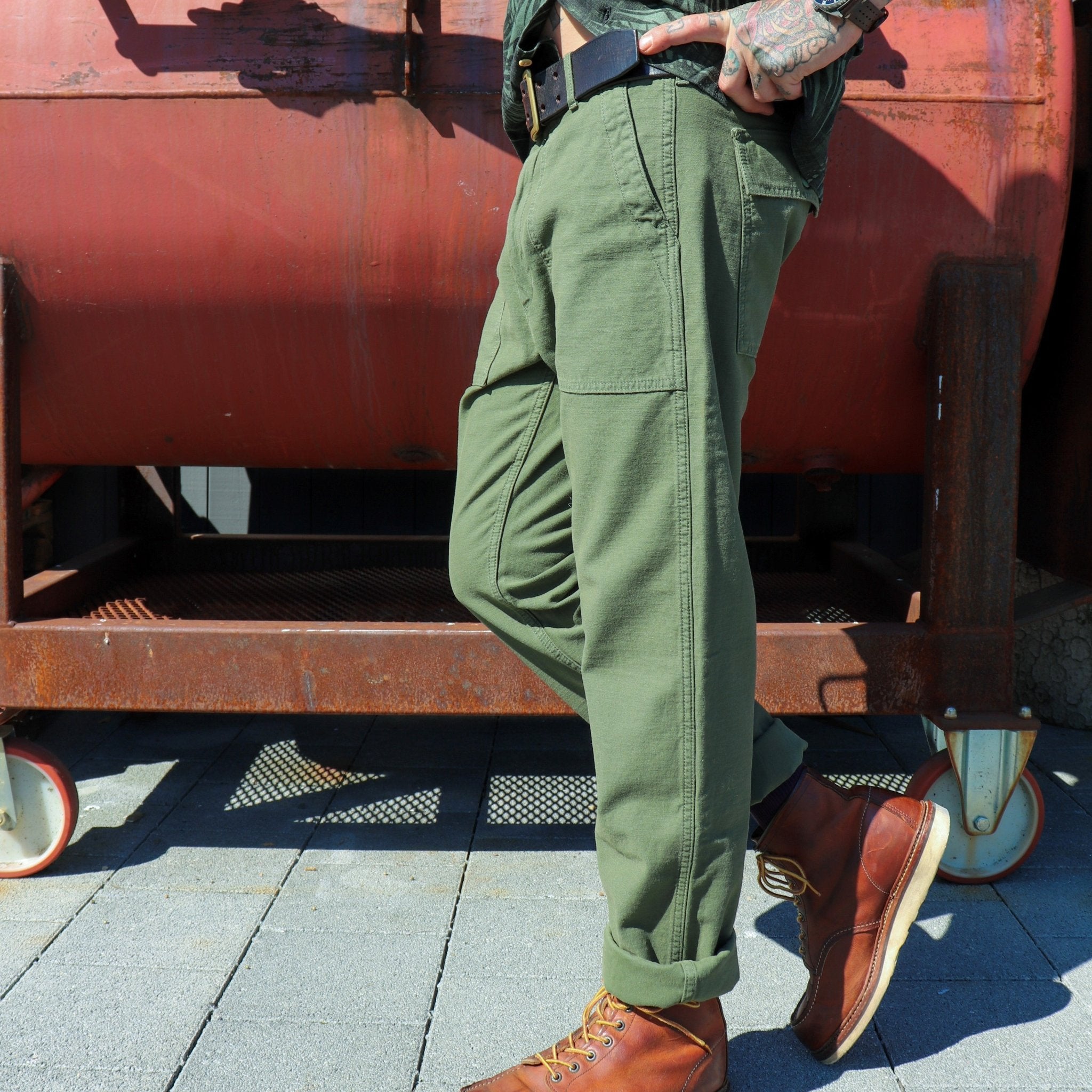 TellasonFatigue Pants GreenPantsBritish Parts Lucerne