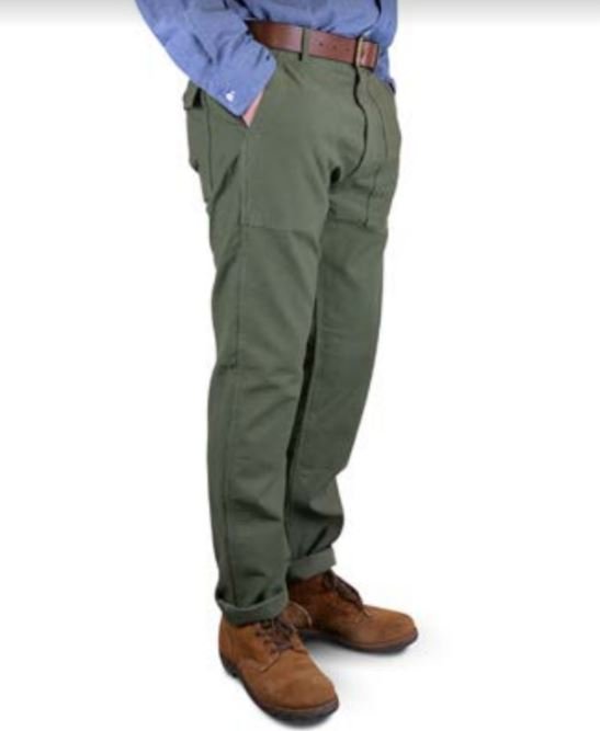 TellasonFatigue Pants GreenPantsBritish Parts Lucerne