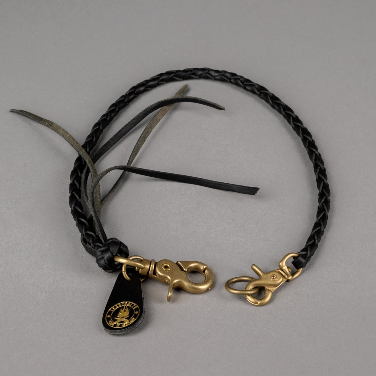 TexucraftsBraided wallet rope in blackWalletchainBritish Parts Lucerne