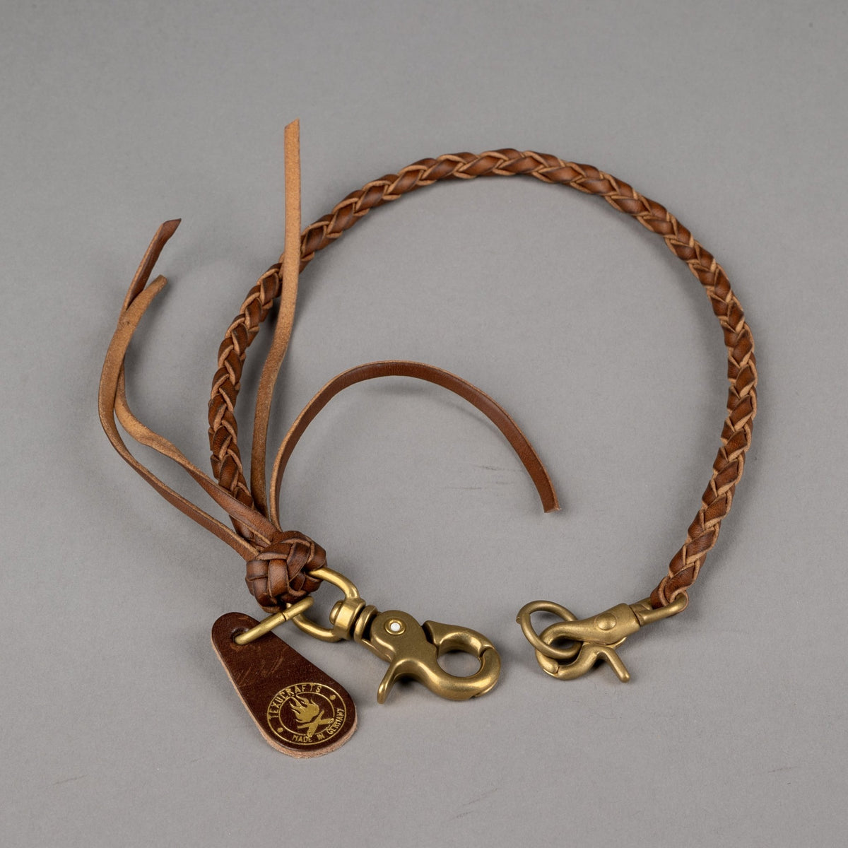 TexucraftsWoven Wallet Rope in TobaccoWalletchainBritish Parts Lucerne