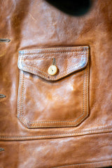 Thedi LeathersMTC - 127913 Buffalo leather jacket CognacJacketsBritish Parts Lucerne