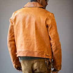 Thedi LeathersMTC - 127913 Buffalo leather jacket CognacJacketsBritish Parts Lucerne