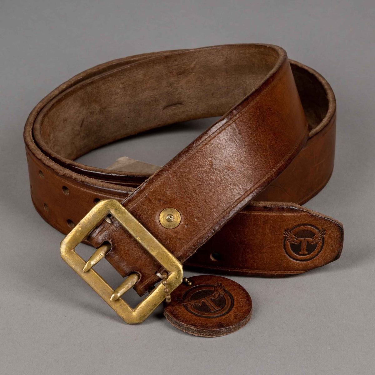 Thedi LeathersThedi belt TBC01001 brownBeltBritish Parts Lucerne