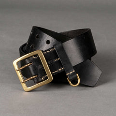 Timeless LeatherDouble pin belt 45mm blackBeltBritish Parts Lucerne