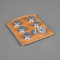 Timeless LeatherButtons for suspenders made of aluminumBritish Parts Lucerne