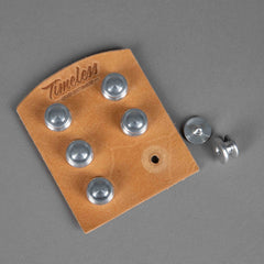 Timeless LeatherButtons for suspenders made of aluminumBritish Parts Lucerne