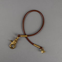 Timeless LeatherWallet Strap brownWalletBritish Parts Lucerne