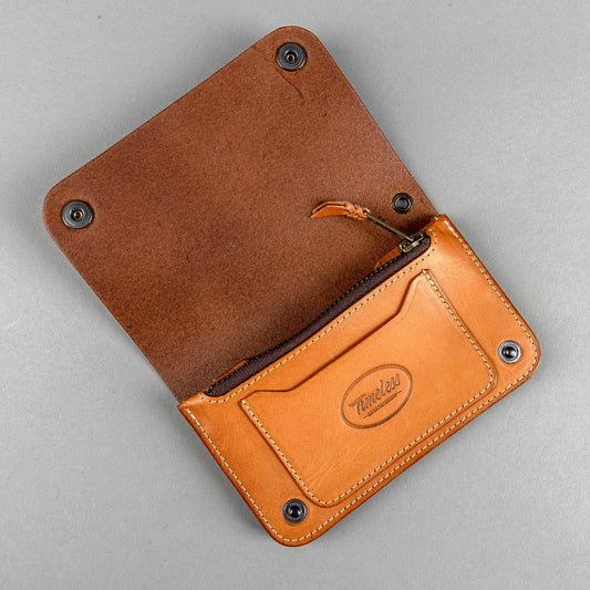 Timeless LeatherVintage Wallet brown without RopeWalletBritish Parts Lucerne