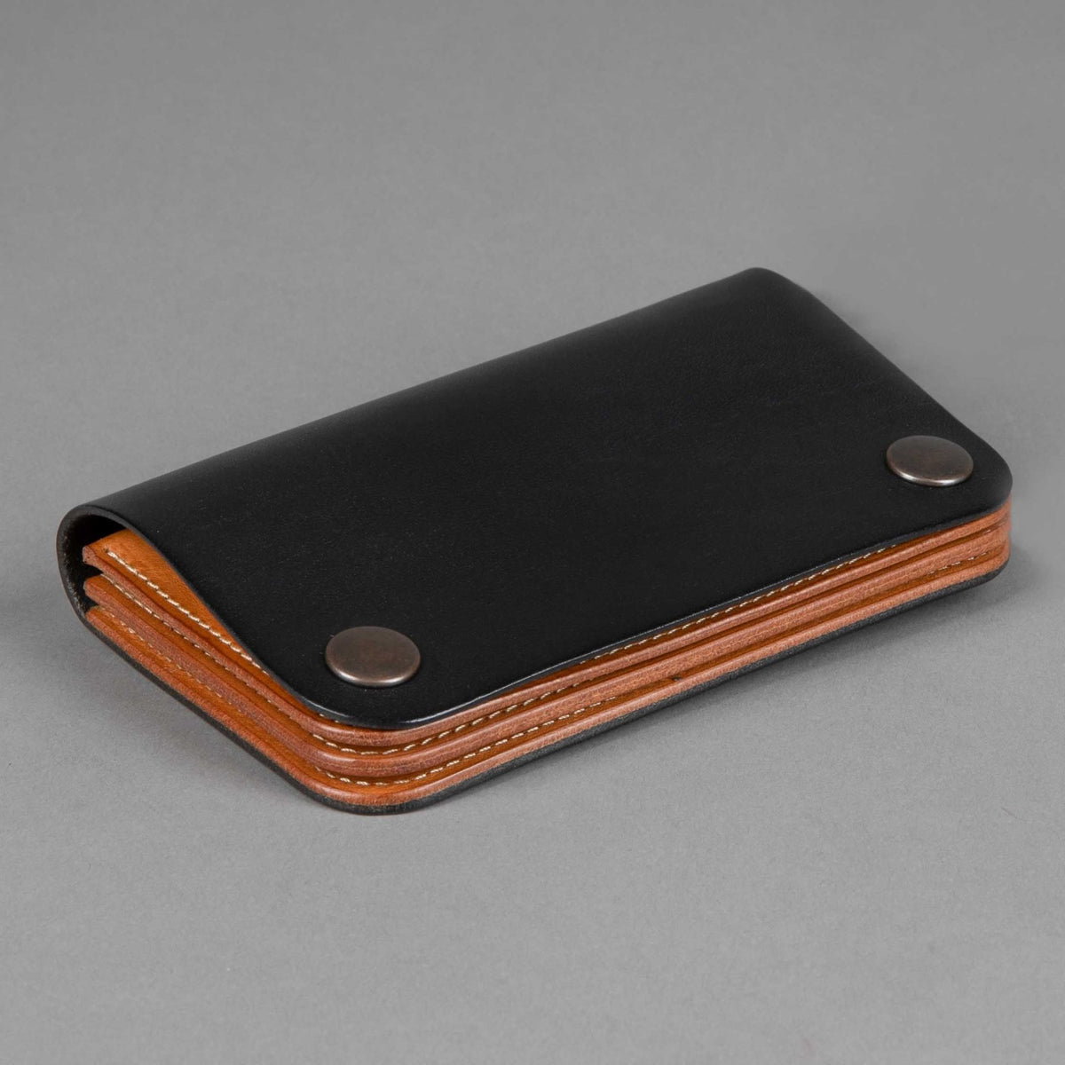 Timeless LeatherVintage Wallet black without RopeWalletBritish Parts Lucerne