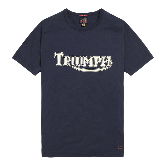 Triumph MotorcyclesFork Seal T-Shirt IndigoT-ShirtBritish Parts Lucerne