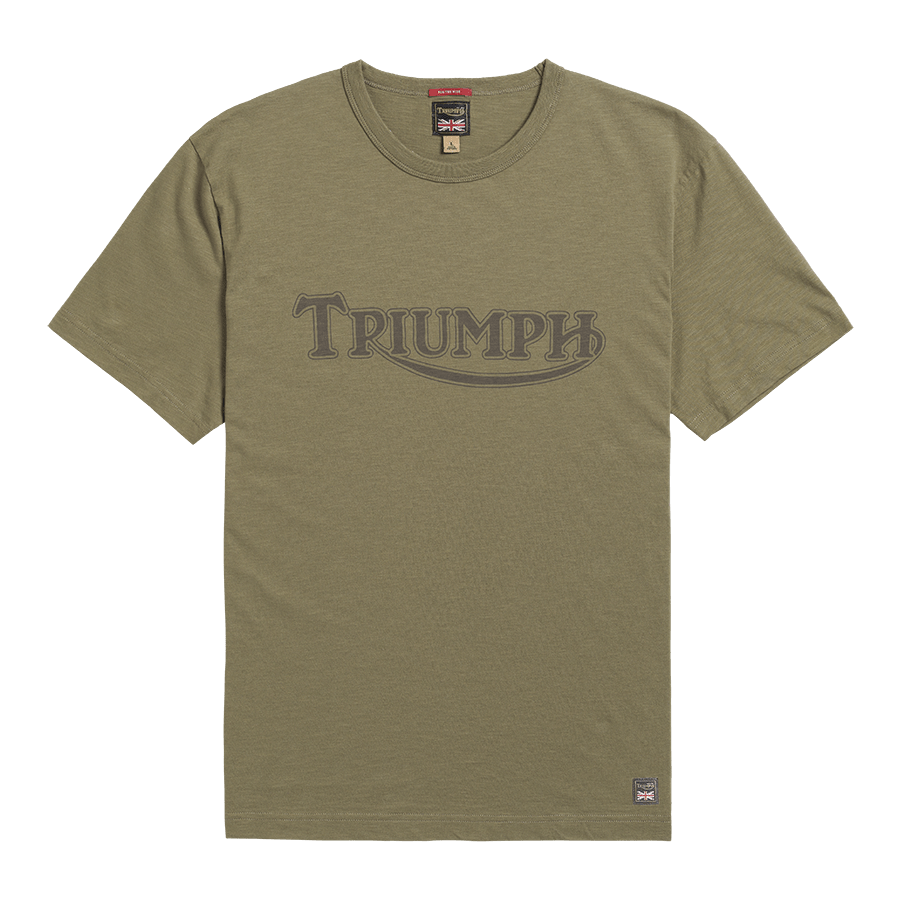 Triumph MotorcyclesFork Seal T-Shirt KhakiT-ShirtBritish Parts Lucerne