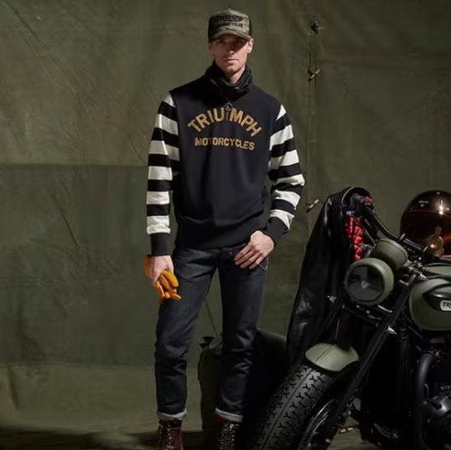 Triumph MotorcyclesHighly Sweatshirt in blackLongsleeve ShirtBritish Parts Lucerne