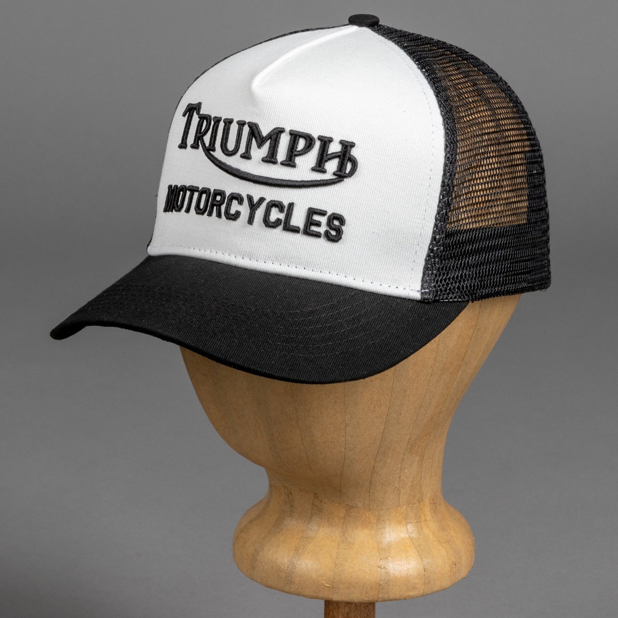 Triumph MotorcyclesOil Trucker Cap whiteTrucker CapBritish Parts Lucerne