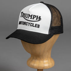 Triumph MotorcyclesOil Trucker Cap whiteTrucker CapBritish Parts Lucerne