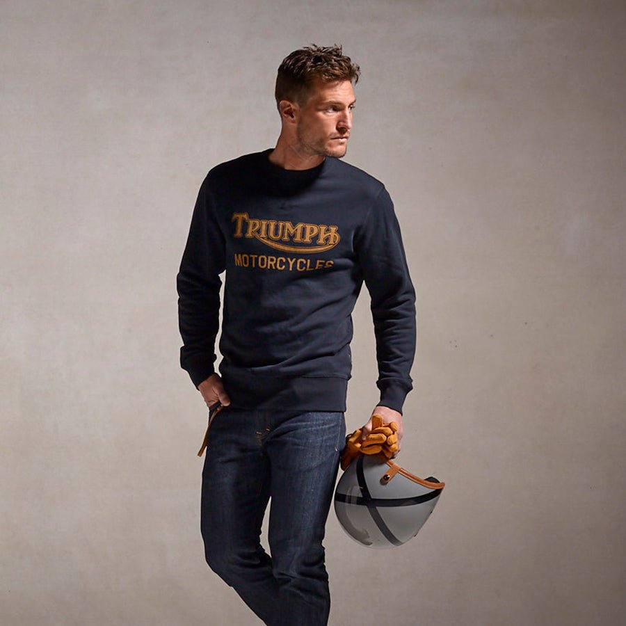 Triumph MotorcyclesRadial sweatshirt in blackLongsleeve shirtBritish Parts Lucerne