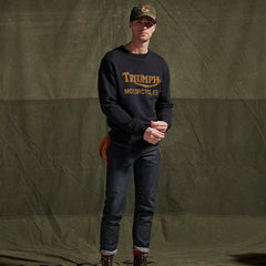 Triumph MotorcyclesRadial sweatshirt in blackLongsleeve shirtBritish Parts Lucerne