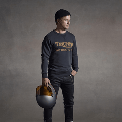 Triumph MotorcyclesRadial sweatshirt in blackLongsleeve shirtBritish Parts Lucerne