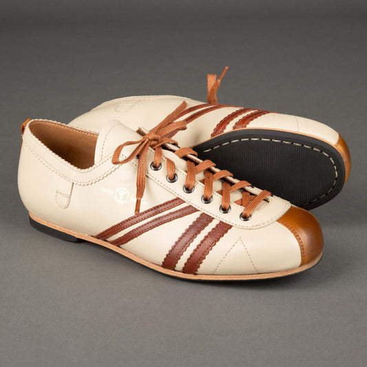 Zeha BerlinCarl Häßner - Club - cream white / red brown / cognacShoesBritish Parts Lucerne