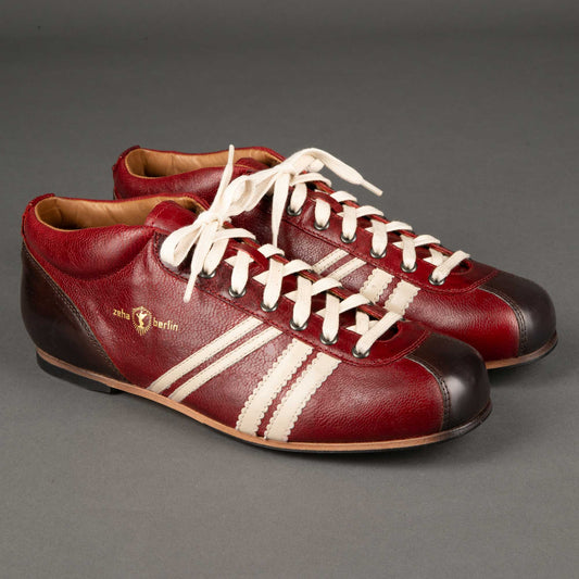 Zeha BerlinCarl Häßner - Liga - bordeaux / cream white / brownShoesBritish Parts Luzern