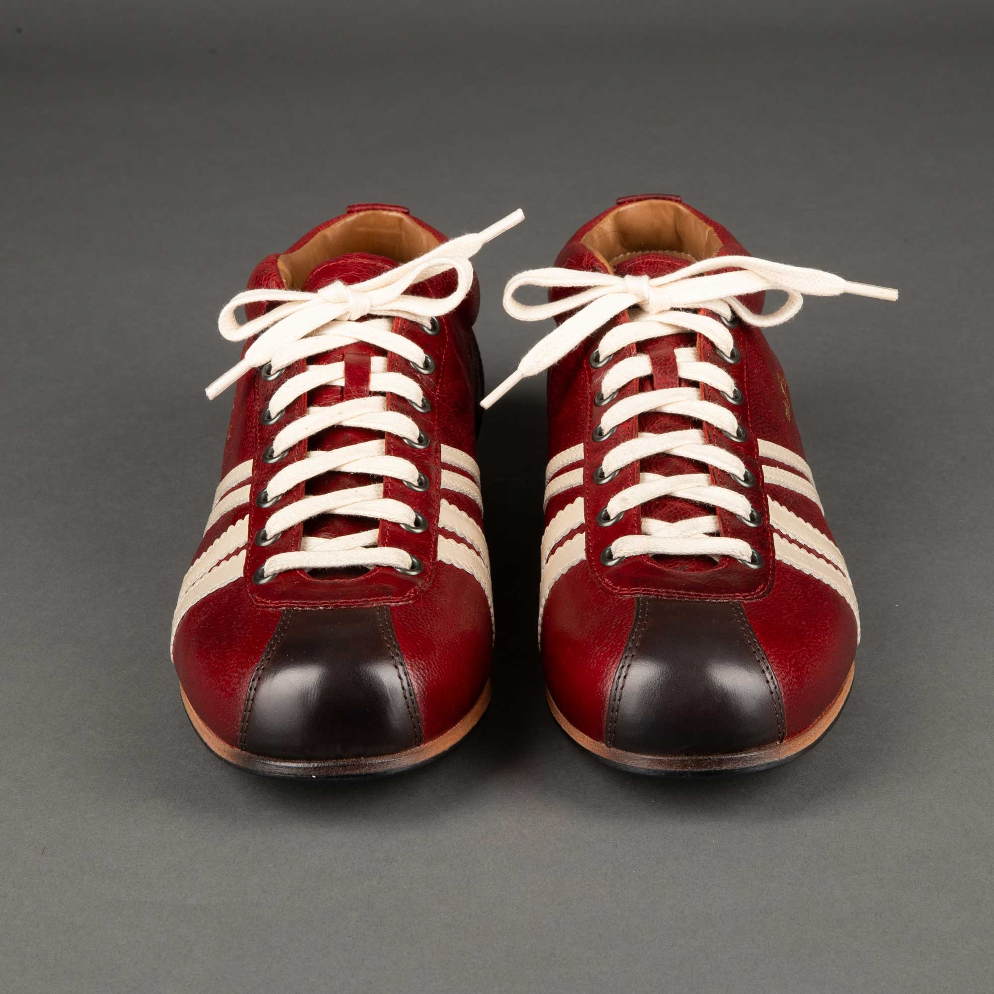 Zeha BerlinCarl Häßner - Liga - bordeaux / cream white / brownShoesBritish Parts Luzern