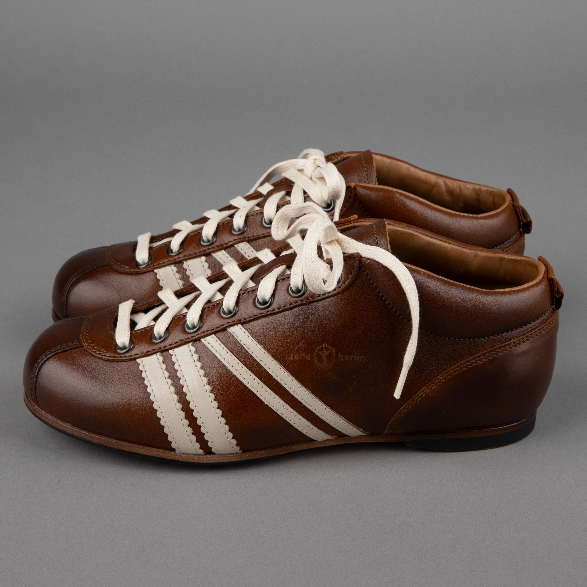 Zeha BerlinCarl Häßner - Liga - cognac / cream white / brownShoesBritish Parts Luzern