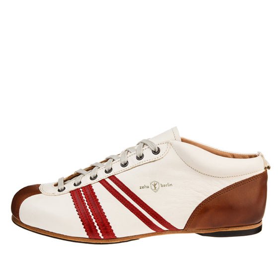 Zeha BerlinCarl Häßner - Liga - cream white / red / cognacShoesBritish Parts Luzern