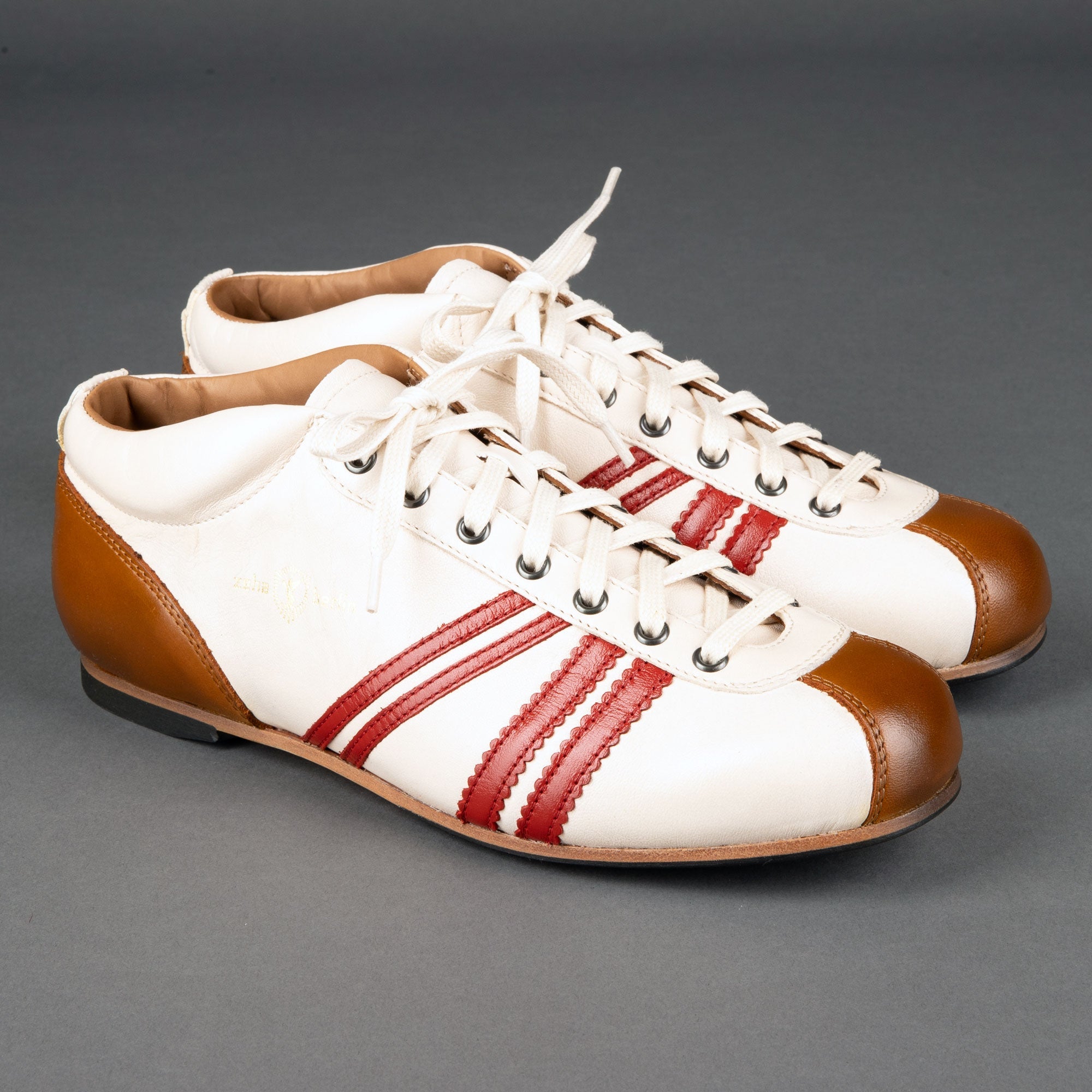 Zeha BerlinCarl Häßner - Liga - cream white / red / cognacShoesBritish Parts Luzern