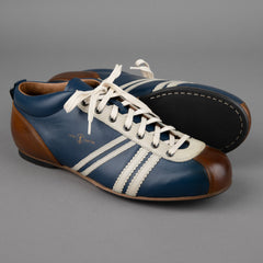 Zeha BerlinCarl Häßner - Liga - medium blue / cream white / cognacShoesBritish Parts Luzern