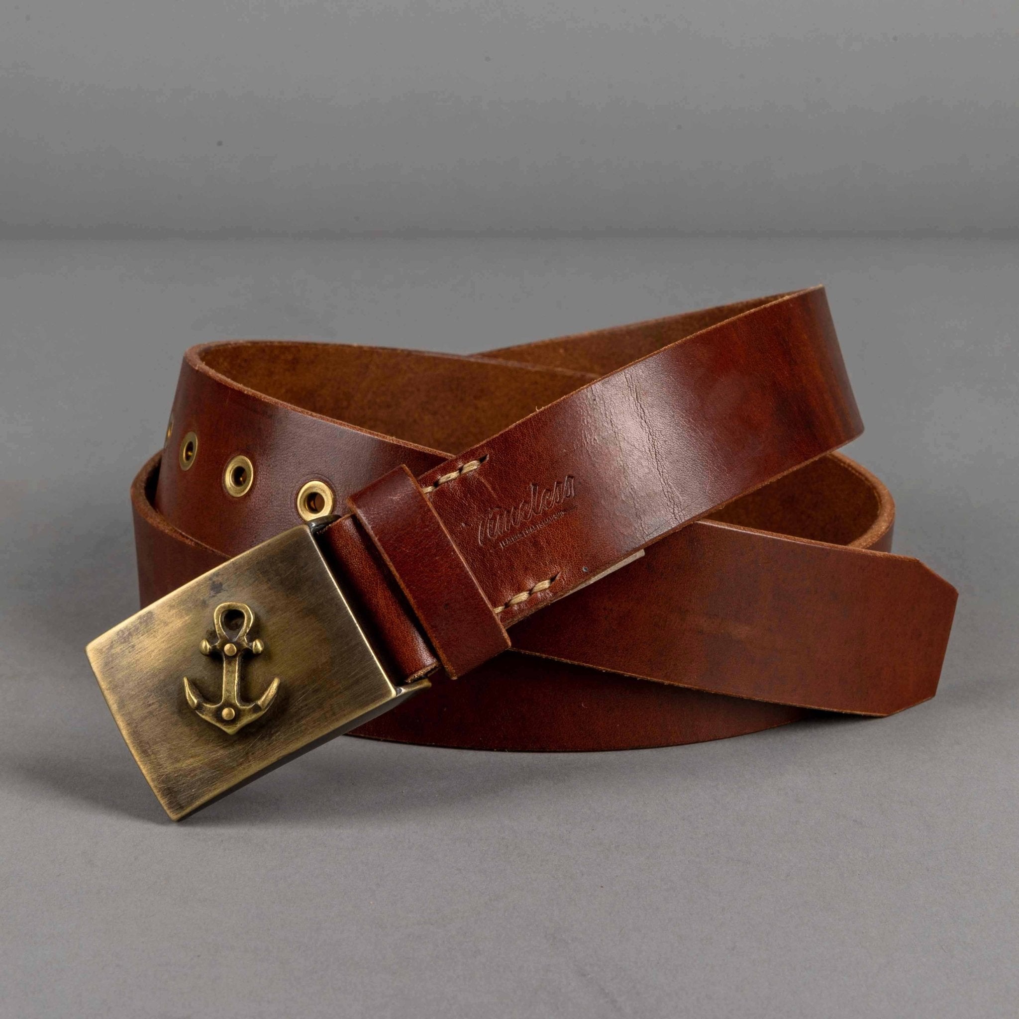 Timeless LeatherAnchor belt 40mm CognacBeltBritish Parts Lucerne